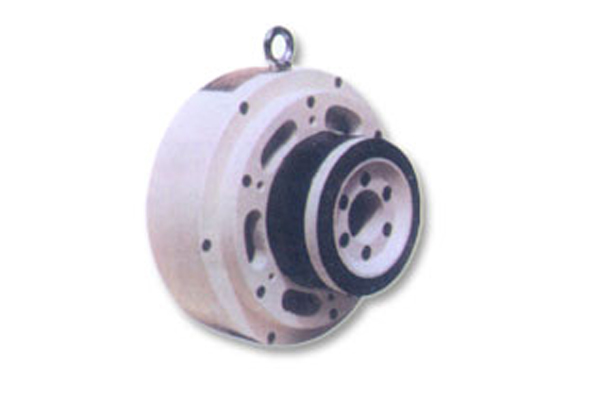 空心轴输出止口支撑同侧磁粉离合器